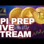 Crypto CPI Data Preparation - Bitcoin, Ethereum and Altcoin Elliott Wave Technical Analysis Live