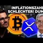 Inflationszahlen schlechter! PROBLEM für BITCOIN?! XRP News!