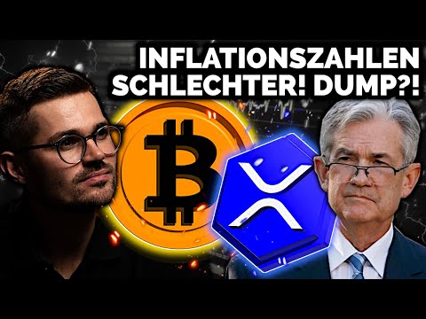 Inflationszahlen schlechter! PROBLEM für BITCOIN?! XRP News!