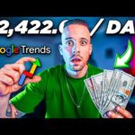 ($2,422/Day) Easy Way To Make Money Online with Google Trends & Youtube shorts (Passive Income 2023)