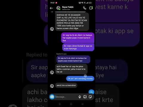 new scam on Instagram for investment trading on crypto bitcoin main fas gaya aap sab Bach ke rahe