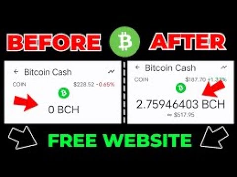 Free $30 Bitcoin Cash ~ Get Now! (new free Bitcoin mining site without investment)