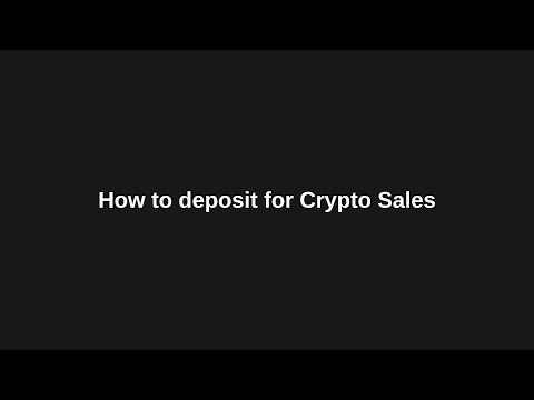 [XPOS Merchant Tutorial] How to deposit for Crypto Sales