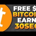 FREE $5 Bitcoin Earn Every 30 Seconds ~ Free Bitcoin Mining Site without investment 2023