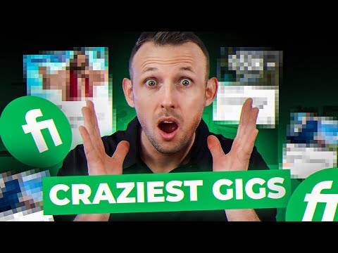 12 CRAZY Side Hustles You Wouldn't Believe Make Money Online! ($300+ A Day Fiverr Gigs)