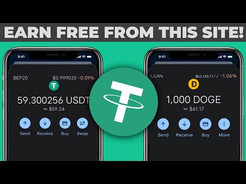Earn Free $59 USDT + 400 DOGECOIN From A Free BTC/Bitcoin Mining Site