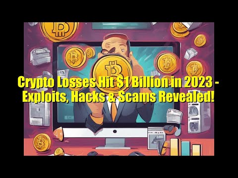 Crypto Losses Hit $1 Billion in 2023 - Exploits, Hacks & Scams Revealed!