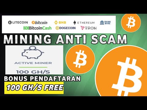 MINING ANTI SCAM‼️100 GH/S FREE BONUS | CLOUD MINING BTC TERCEPAT 2023 | CRYPTO MINING