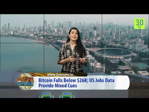 Bitcoin Falls Below $26K; US Jobs Data Provide Mixed Cues | Morning News Eng 4th Sep P-1 | 3.0 TV