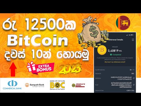 How To Earn BitCoin 2023 | How To Earn Dollers 2023 | How Earn Crypto Sinhala | Online jobs Sinhala