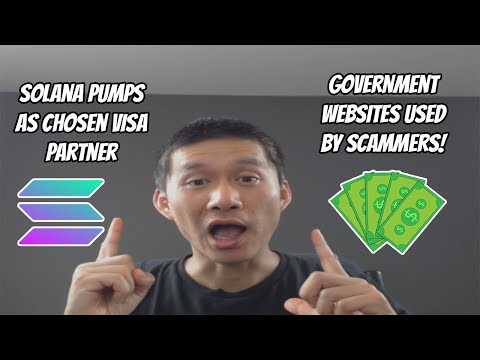 Solana CHOSEN BY VISA for cross-border settlement. Crypto scams are GOVERNMENT INSIDE JOBS?
