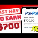 EARN $700 PER DAY PAYPAL Using Your Phone! | Make Money Online 2023