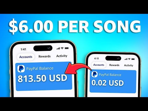 Earn $6 PER SONG Listened To | Make Money Online 2023
