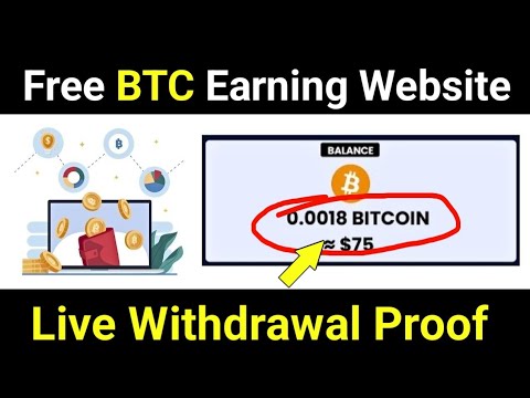 New Free BTC Earning Site | Free Bitcoin Mining sites without investment 2023 | Earn Free BTC Crypto
