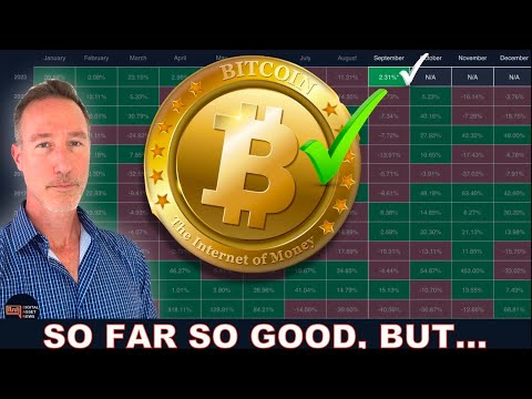 SEPTEMBER STILL POSITIVE FOR BITCOIN BUT HERE’S THE DOWNSIDE.