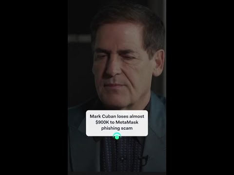 Mark Cuban loses ~$900K in crypto scam!