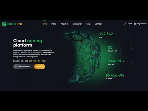 Ghive io    BEST Bitcoin Cloud Mining Site 2023   New bitcoin mining website   Free bitcoin mining