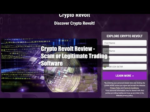 Crypto Revolt Review - Scam or Legitimate Trading Software