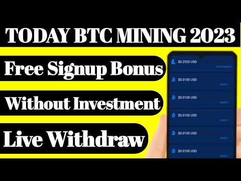 Free 0.3$ Withdraw Received || New Bitcoin Mining Site || Bitcoin Order Grabbing Site 2023 ||