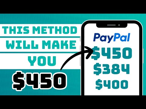 MAKE $450 PER DAY PAYPAL Doing Nothing! | Make Money Online 2023