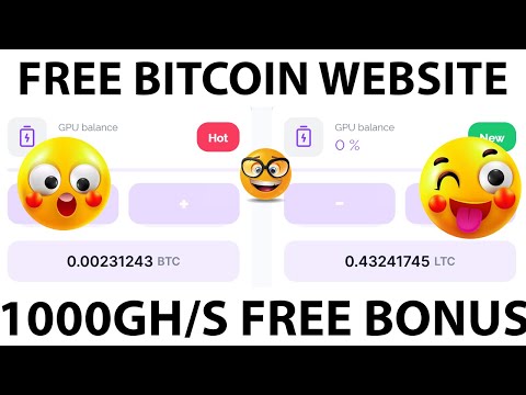 New Free Bitcoin mining Site 2023-Free Cloud Mining Site 2023-1000GH/S Free Bonus