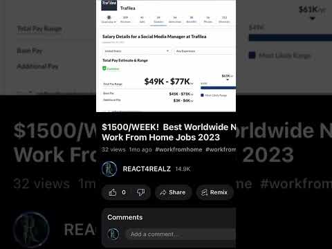 $1500/WEEK!  Best Worldwide Non-Phone Work From Home Jobs 2023 #workfromhome #homejobs #dataentry