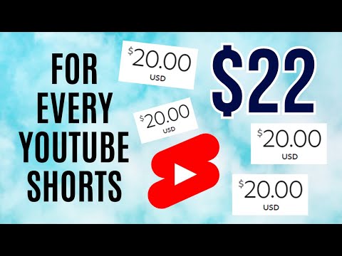 EARN $22 PER YOUTUBE SHORT WATCHED! (Make Money Online 2023)