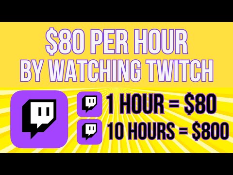 EARN $80 PER HOUR ON TWITCH *No Investment Needed* (Make Money Online 2023)