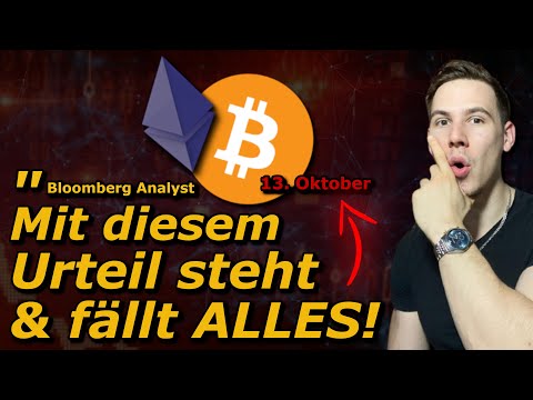 Bitcoin Spot-ETF Urteil SCHNELLER als gedacht?! Ripple Deal GEPLATZT! EZB Zinspause & Krypto NEWS