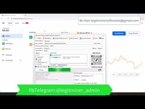 Bitcoin Mining Software 2023 / 2024 on Windows | Not Free Download | How To Start Mining Bitcoin