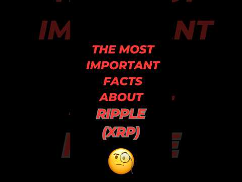 The Most Important Facts About Ripple #crypto #cryptocurrency #bitcoin #eth #trading #news #btc #xrp