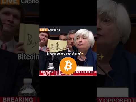 ✨ Bitcoin ✨ #bitcoin #bitcoinnews #crypto #cryptocurrency #thefed #janetyellen #economy