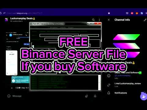 I Hacked Bitcoin WALLET. Private Binance Server File config. 1000$ Easy Profit. Free Download link.