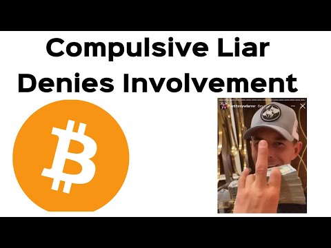 Anthony Farrer: known compulsive liar and scam artist denies involvement in latest bitcoin scam.
