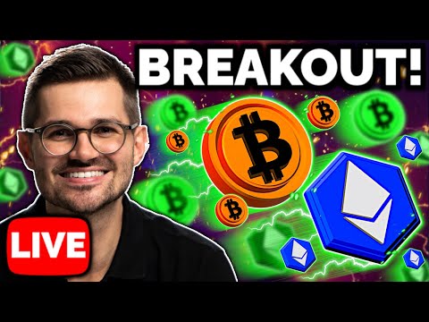 BITCOIN LIVE! BREAKOUT PUMP?!