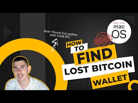 PROFIT SEARCHING FOR LOST BITCOIN WALLETS SOFTWARE FOR MAC OS