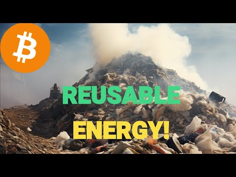 Bitcoin Mining company to RE-USE METHANE GAS from landfill!
