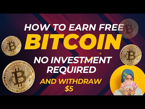 Earn free Satoshi Without Investment (FREE BITCOIN MINING APP) $5 Minimum Withdrawal