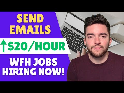 Get Paid $20/Hour to Send Emails at Home! Remote Jobs Hiring Now!