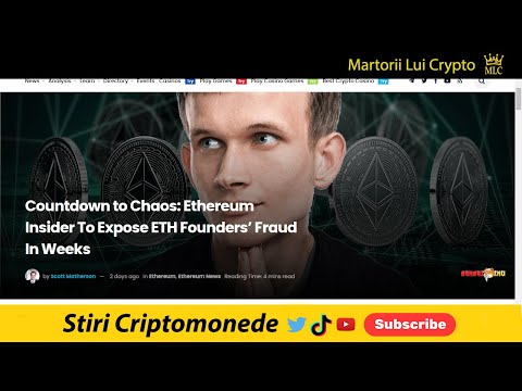Stiri Crypto: Bitcoin Creat de David Schwartz, ETH Scam CCP, XRP XLM & XDC cu NSA, Atac Cibernetic