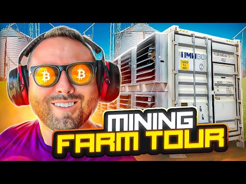 I Visted a CRAZY TEXAS BITCOIN Mining Farm! Mining Kaspa, Bitcoin and Kadena!