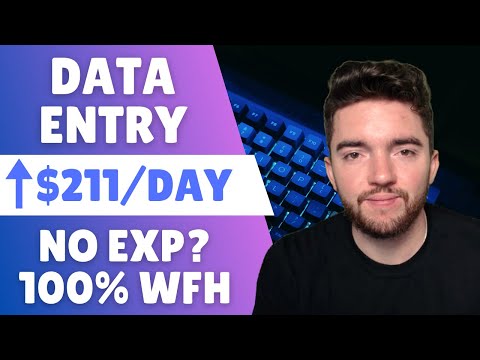 HIRING IMMEDIATELY $211/DAY Remote Data Entry Jobs No Experience