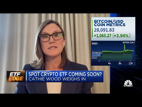 ARK Invest CEO Cathie Wood: Buy Bitcoin Now BEFORE BlackRock Takes It ALL. Crypto ETF. Open Ai 2023