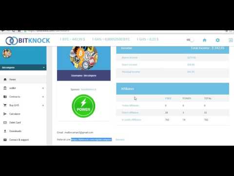 Bitknock Episode 1 How to create account