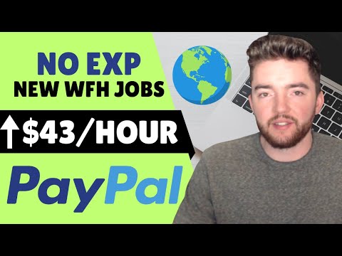 ⬆️$43/Hour No Experience Work From Home Remote Jobs at PayPal Hiring Now 2023