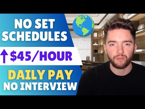 9 Part-Time ⬆️$45/HOUR Jobs with DAILY PAYMENT & NO INTERVIEW | Work When You Want Remotely