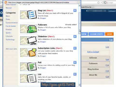 How to Make Money Online : How to Add a Hit Counter to a Blogger Blog