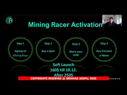 BITCOIN MINING RACE | BITCOIN MINING GRID | ENGLISH & TELUGU PRESENTATION