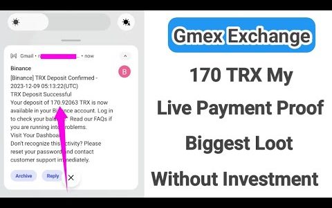 Gmex Exchange Withdrawal | Biggest Crypto Loot | Earn Money Without Investment | Work From Home Jobs