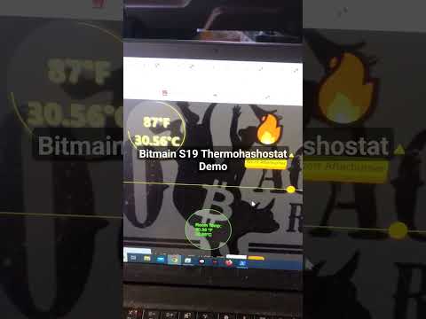 S19 Thermohashostat Demo #Bitmain #Antminer #Bitcoin #Mining